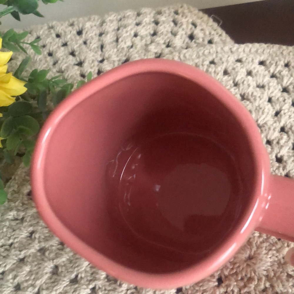 Rae Dunn Pink SWEET SUMMER Strawberry Coffee Mug - Picture 2 of 8